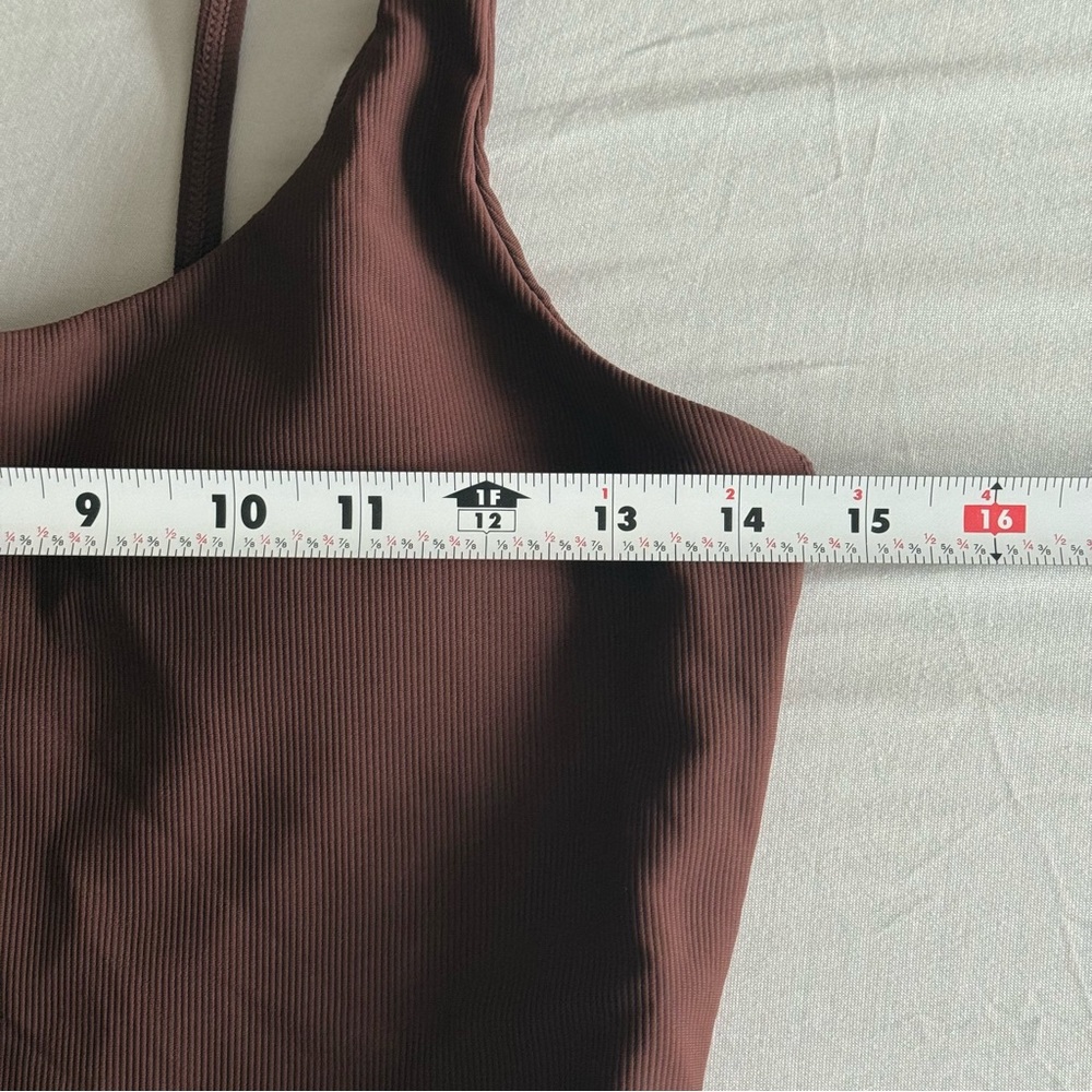 Wilo‎ The Label Flare Leg Jumpsuit Ribbed Athleisure Yoga Pilates Dance Sz M - Picture 12 of 16